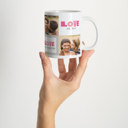 Tasse Objekte Weiß Liebe von dir foto N° 2