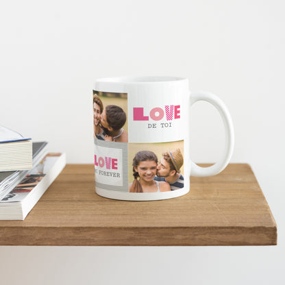 Tasse Objekte Weiß Liebe von dir foto N° 4