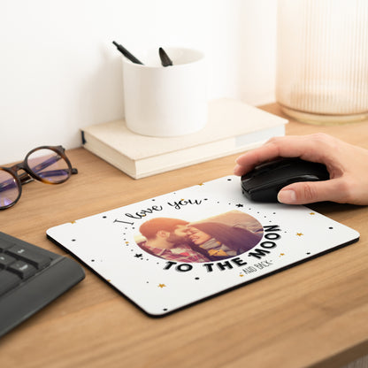 Mousepad Objekte Rechteck Liebe zum Mond foto N° 2