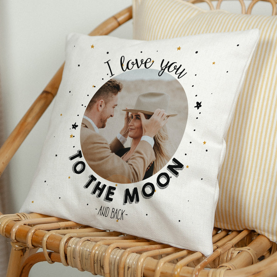 Kissen Objekte Natürliche Beige To the Moon & back foto