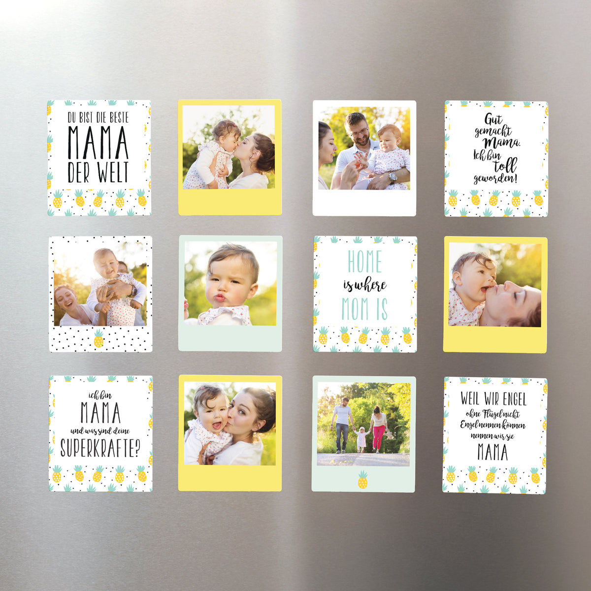 Fotoabzug Foto's Pack mit 12, magnetisch Geliebte Mutter foto N° 1