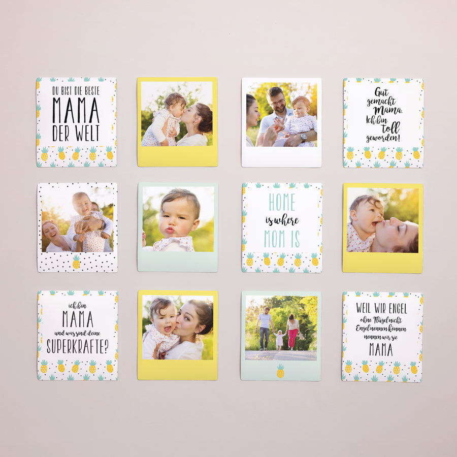 Fotoabzug Foto's Pack mit 12, magnetisch Geliebte Mutter foto
