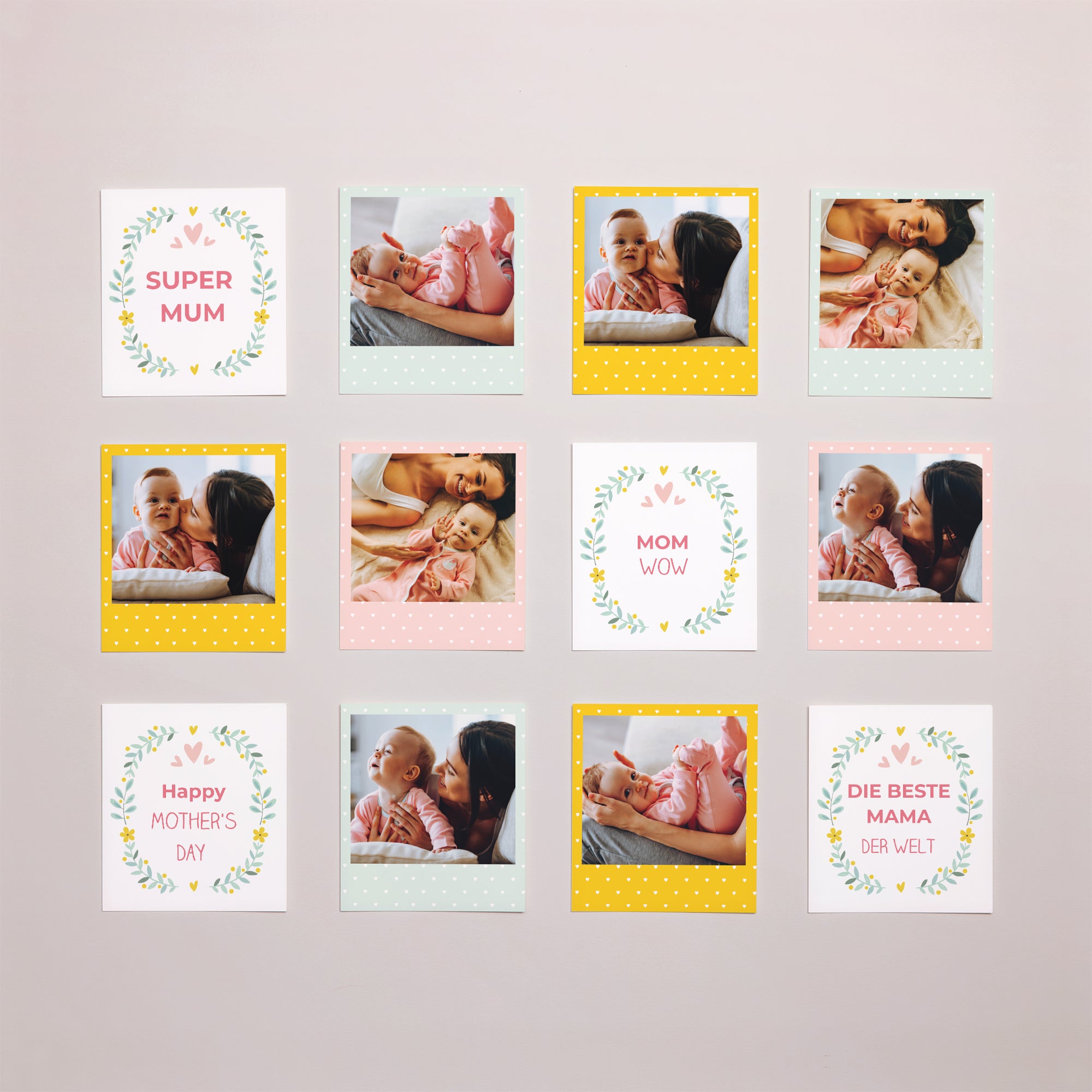 Fotoabzug Foto's Pack von 12 Heroische Mutter foto N° 1