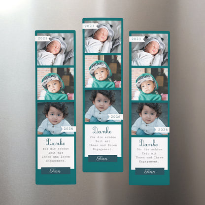 Fotoabzug Foto's Set aus 3, magnetisch Merci Atsem! foto N° 1