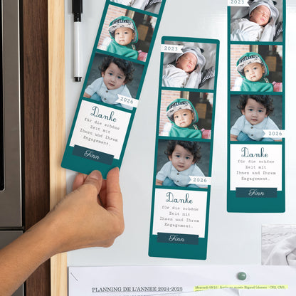 Fotoabzug Foto's Set aus 3, magnetisch Merci Atsem! foto N° 2