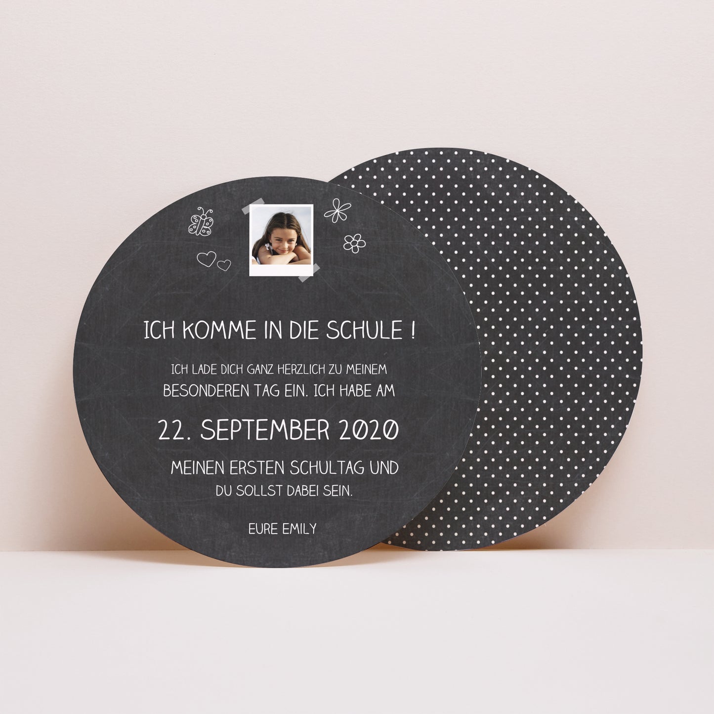 Einladungskarte Objekte Rund Newsletter zum Jahresende foto N° 1