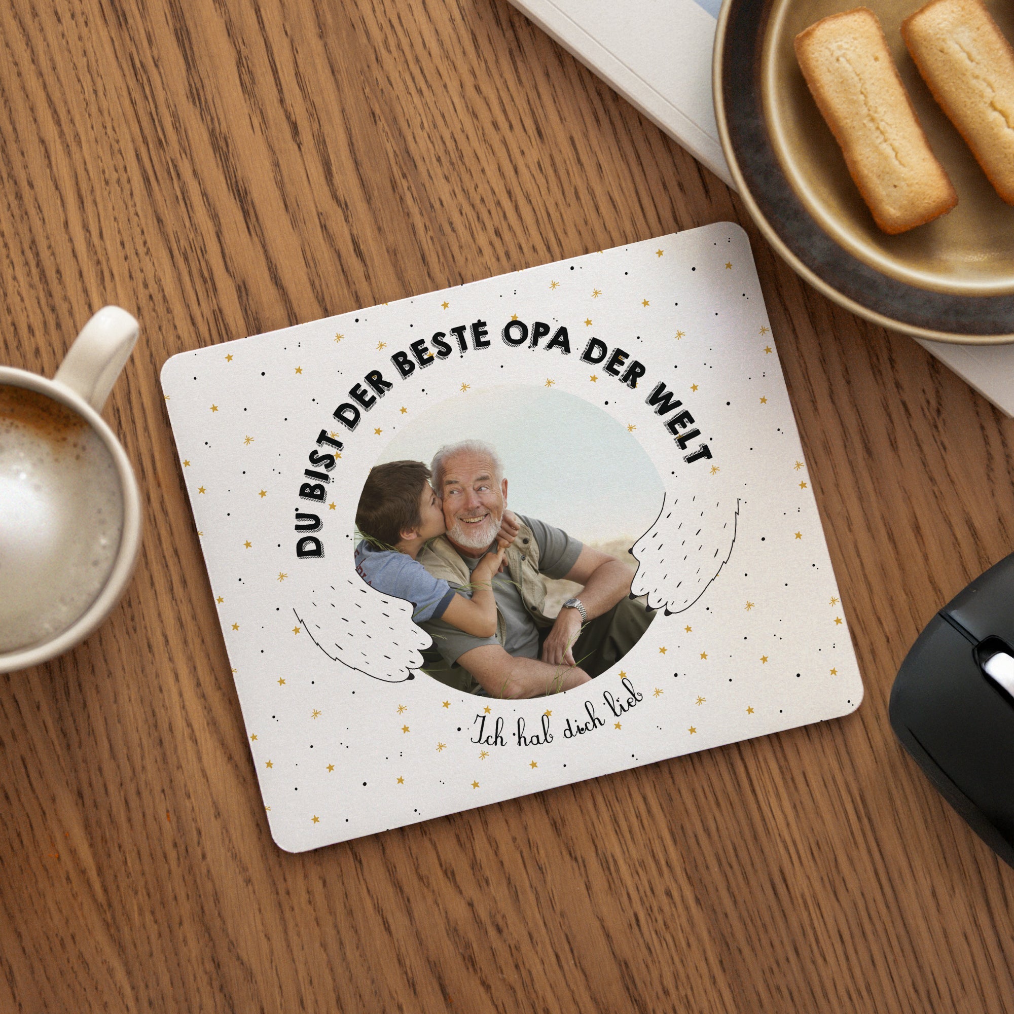 Mousepad Objekte Rechteck Papi Bär foto N° 1