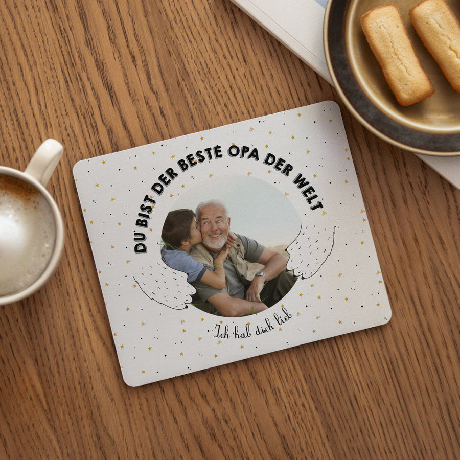 Mousepad Objekte Rechteck Papi Bär foto