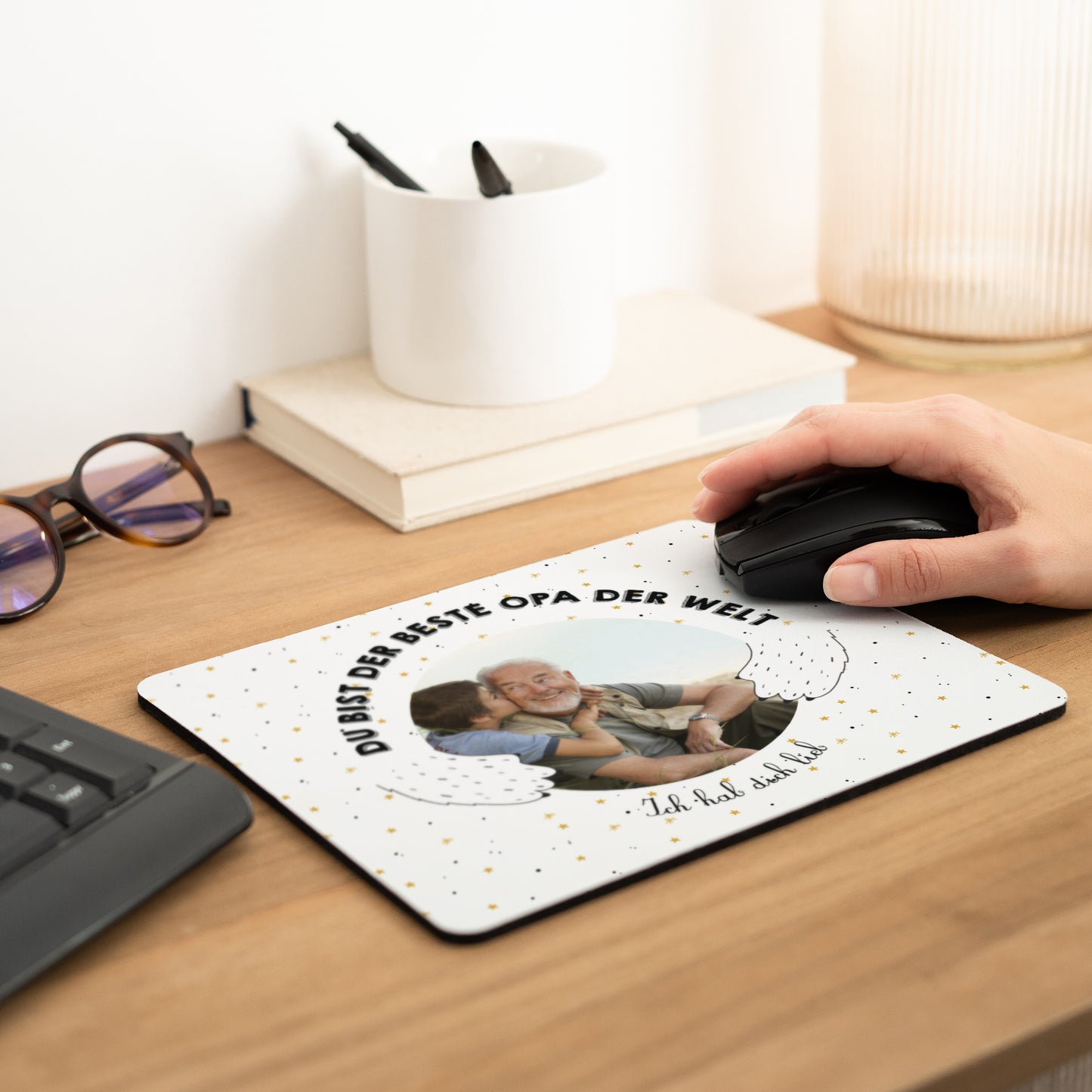 Mousepad Objekte Rechteck Papi Bär foto N° 2