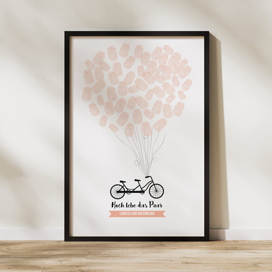 Poster Foto's Porträt 60 x 90 cm Fingerabdruckbaum foto