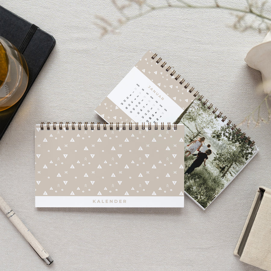 Kalender Weihnachten Büro, Landschaft Indischer Trend foto