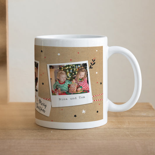 Tasse Objekte Weiß Christmas Tea foto