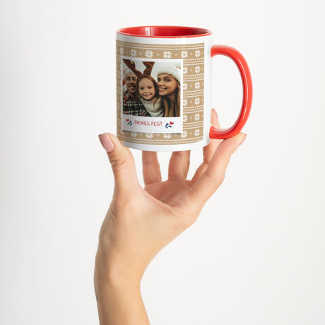 Tasse Objekte Rot Rote Weihnacht