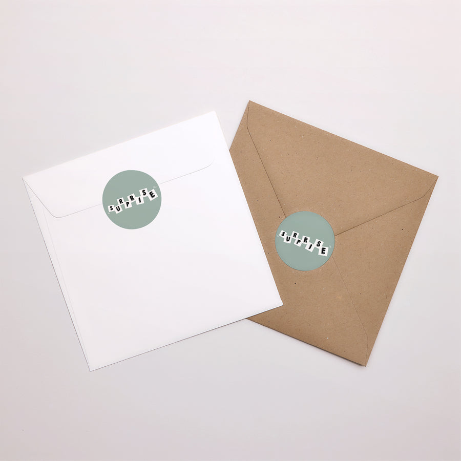 Sticker Geburt Rund Briefe von Baby foto