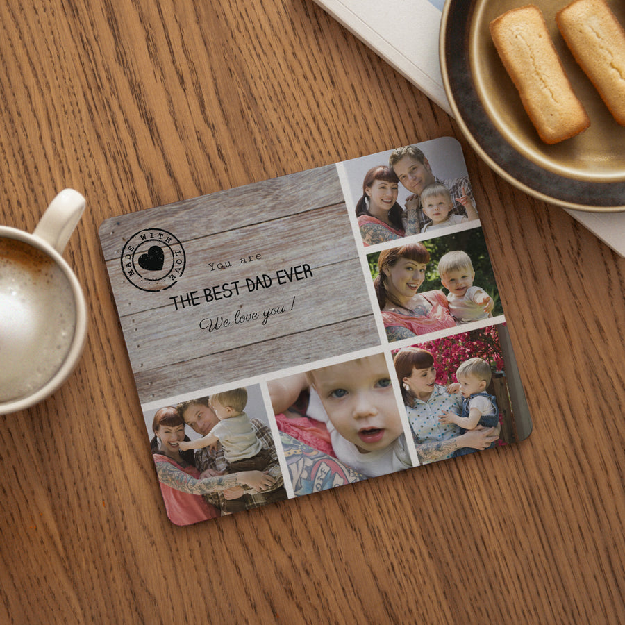 Mousepad Objekte Rechteck Papa d'Amour II foto