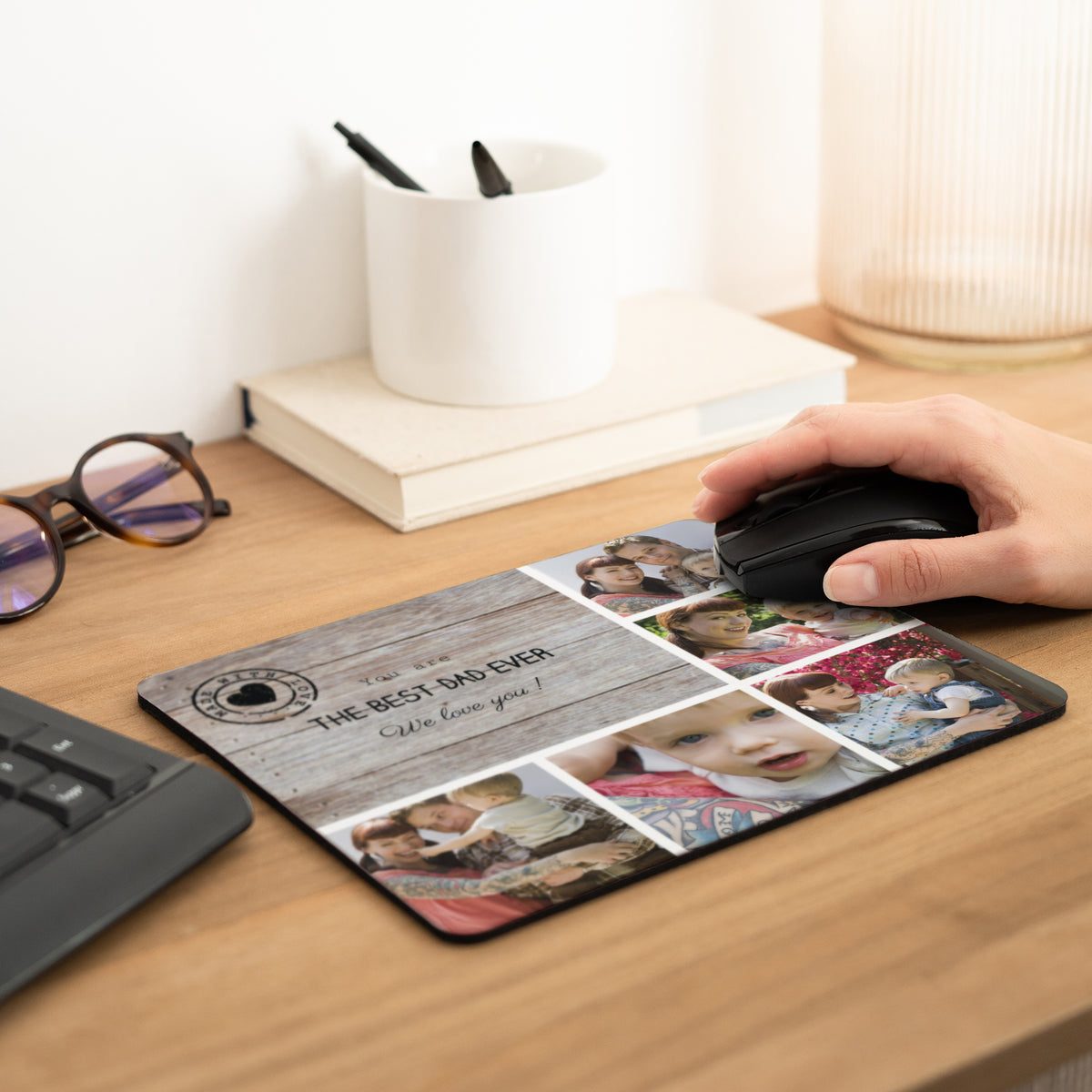 Mousepad Objekte Rechteck Papa d'Amour II foto N° 2