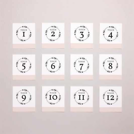 Fotoabzug Hochzeit Pack von 12 Boho-Krone foto
