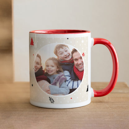 Tasse Objekte Rot Weihnachten in der Familie foto N° 1