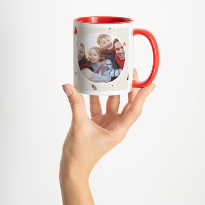 Tasse Objekte Rot Weihnachten in der Familie foto N° 2