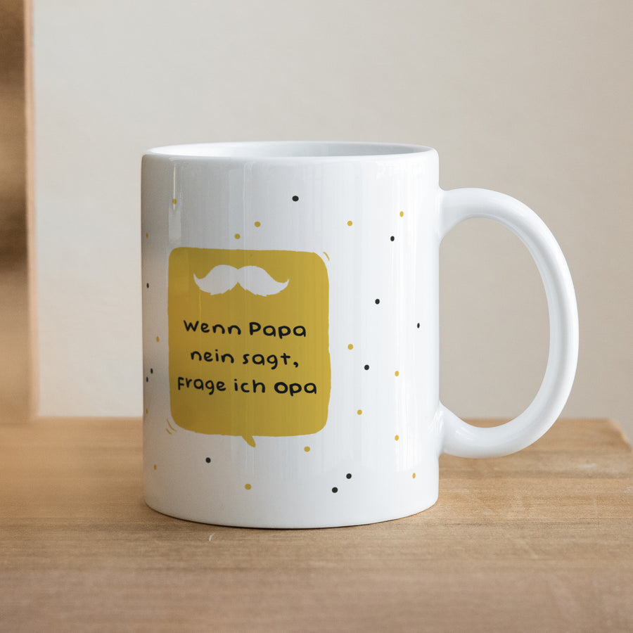 Tasse Objekte Weiß Mein Opa foto