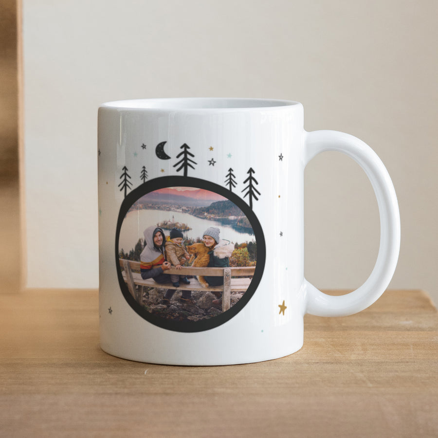 Tasse Objekte Weiß Weihnachtsmotive foto