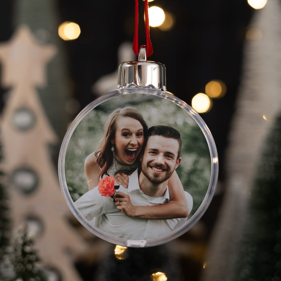 Weihnachtskugel Weihnachten Runde Liebeskugel foto