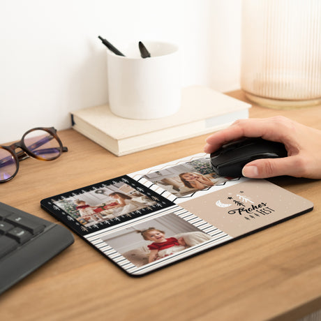 Mousepad Objekte Rechteck Freude an Weihnachten