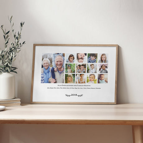 Poster Foto's Landschaft 90 x 60 cm Die Familie