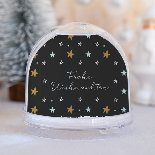 Schneekugel Weihnachten Glass Weihnachtsdekor foto