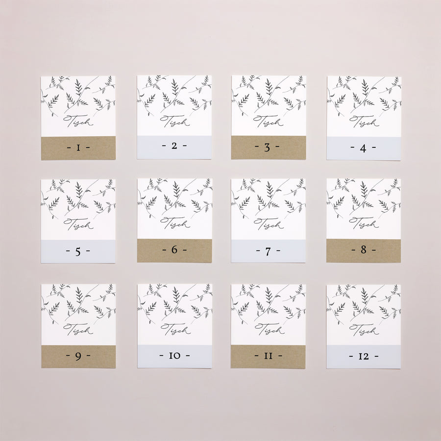 Fotoabzug Hochzeit Pack von 12 Kraft und Zweige foto