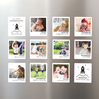 Fotoabzug Foto's Pack mit 12, magnetisch Erinnerungen foto N° 1