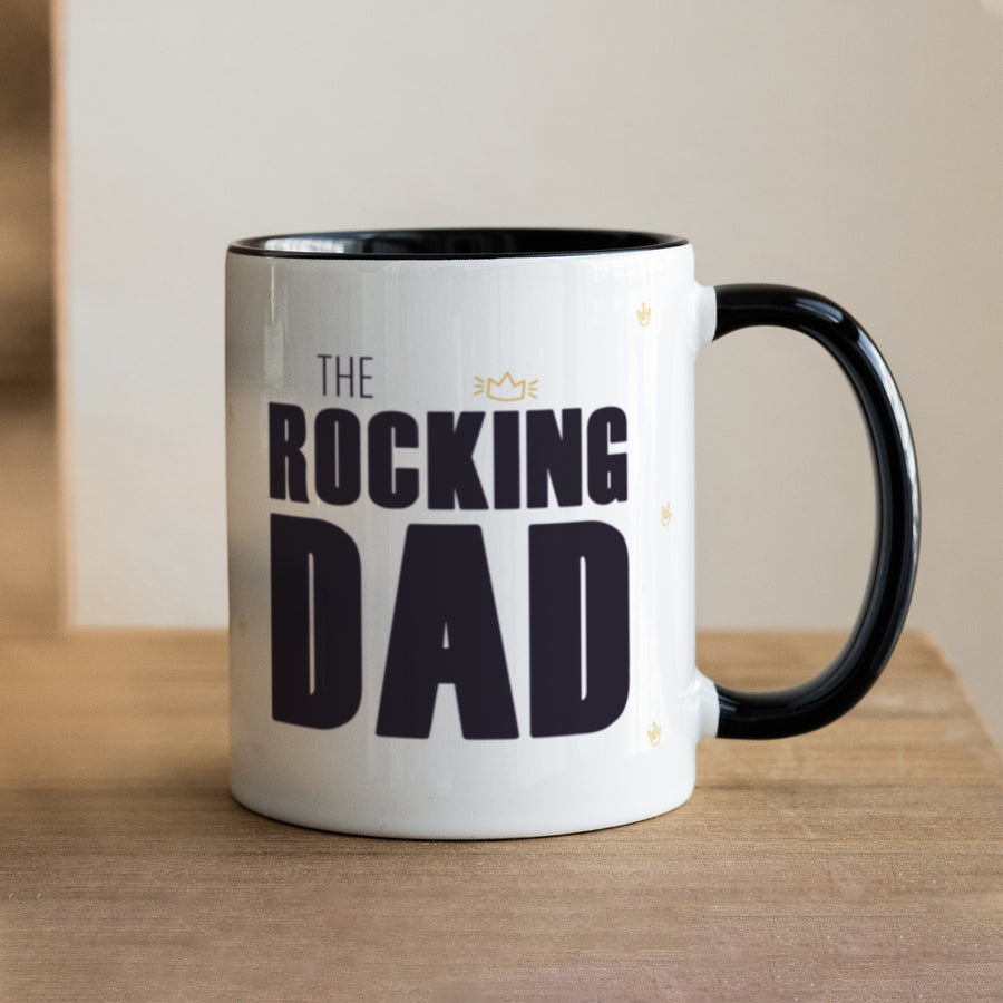 Tasse Objekte Schwarz The Rocking Dad foto