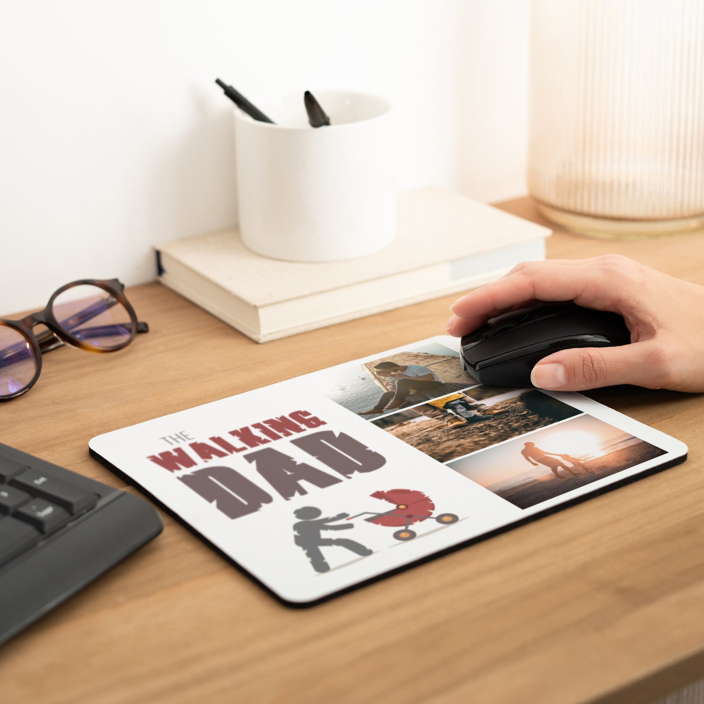 Mousepad Objekte Rechteck The Walking Geek foto N° 2