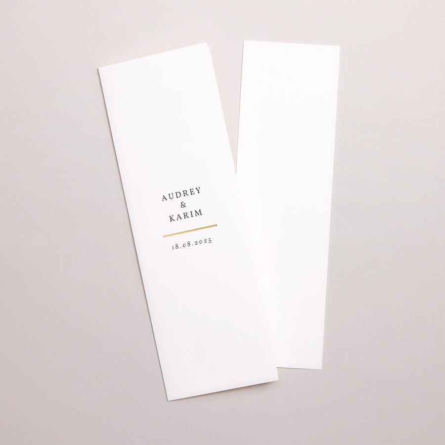 Dankeskarte Hochzeit Fotoautomaten Lesezeichen Wir heiraten foto