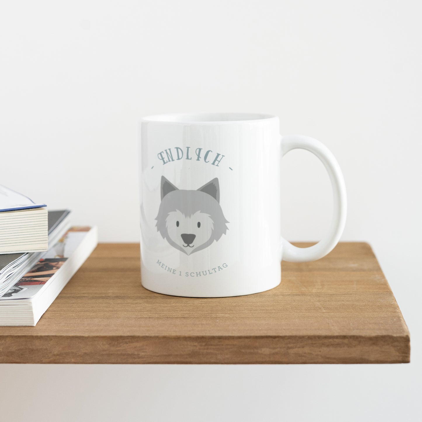 Tasse Objekte Weiß Kleiner Wolf foto N° 4