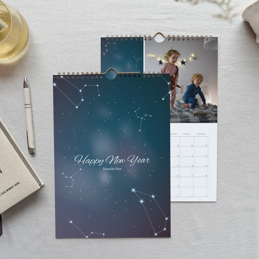 Kalender Weihnachten Wandbild A4 Konstellation foto