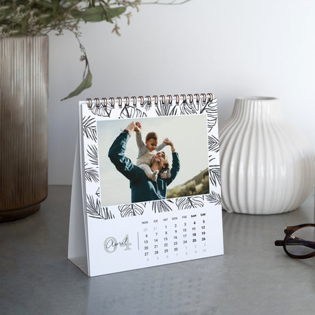 Kalender Weihnachten Büro, Staffelei Skizze