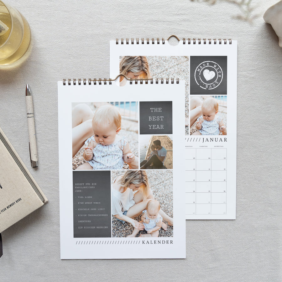 Kalender Weihnachten Wandbild A4 FOTOTRIO foto