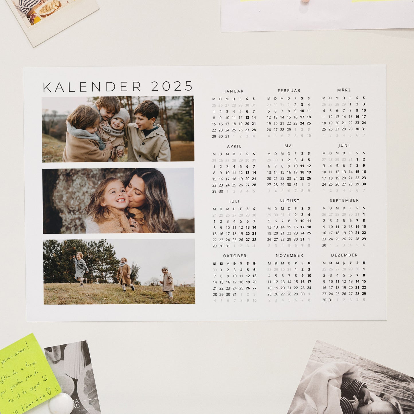 Kalender Weihnachten Magnetischer, einseitiges landschaft Adventures 2 foto N° 1