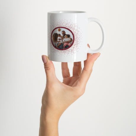 Tasse Weihnachten Weiß Spritziger Weihnachten