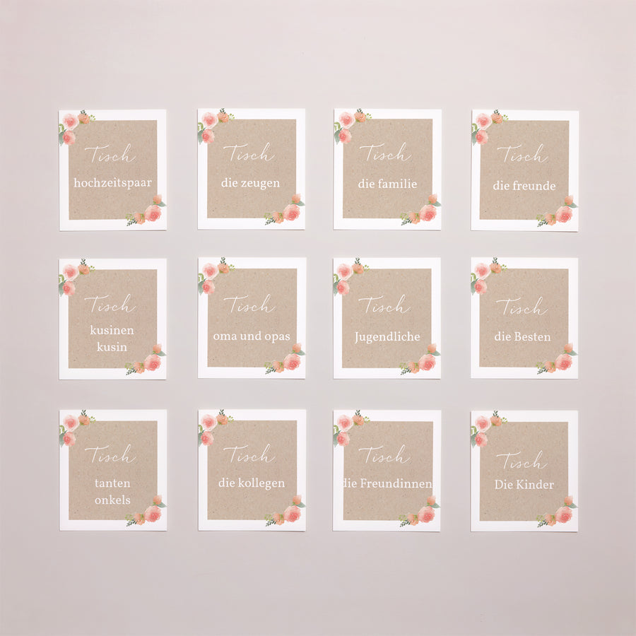 Fotoabzug Hochzeit Pack von 12 Landleben Angeln foto