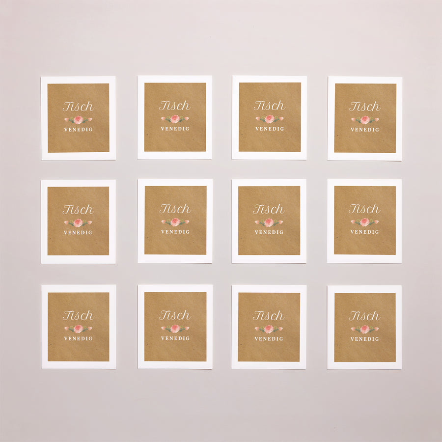 Fotoabzug Hochzeit Pack von 12 Floral Crown foto