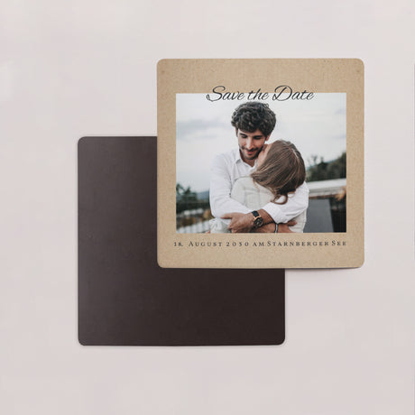 Save the date Karte Hochzeit Satz von 9, magnetisch. Milleflori