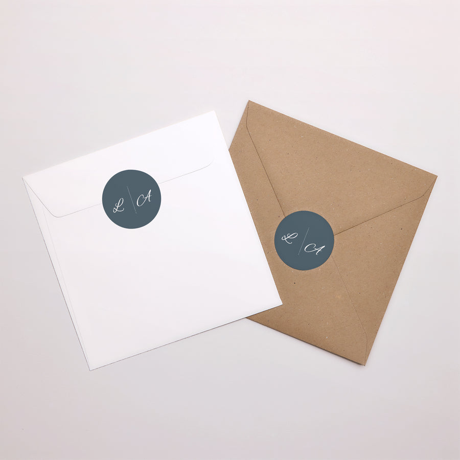 Sticker Hochzeit Rund Milleflori foto
