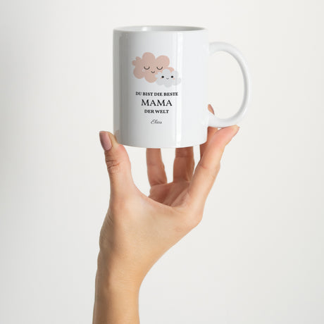 Tasse Objekte Weiß Mutter der Liebe