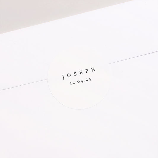 Sticker Geburt Rund Exklusiv foto