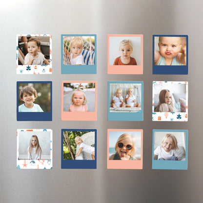 Fotoabzug Weihnachten Pack mit 12, magnetisch Schöne Weihnachtsvektoren foto N° 1