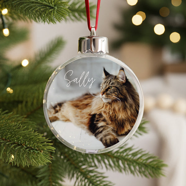 Weihnachtskugel Weihnachten Runde Chat foto