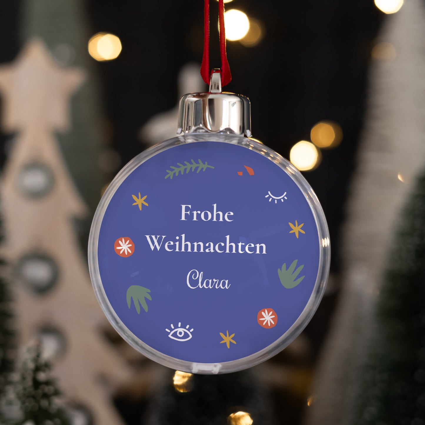 Weihnachtskugel Weihnachten Runde Auf die Art des Fauvismus foto N° 1