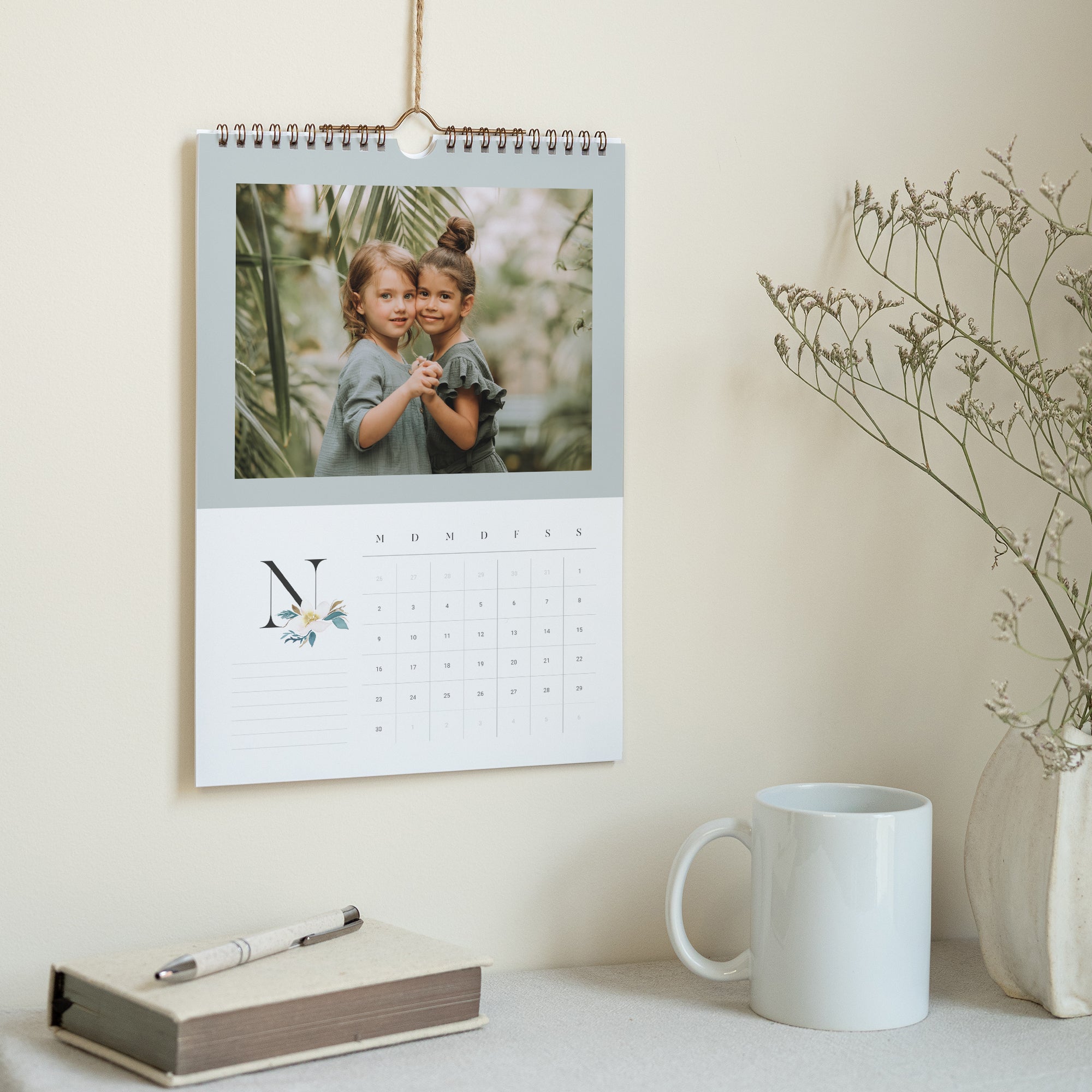 Kalender Weihnachten Wandbild A4 Wintergarten foto N° 3